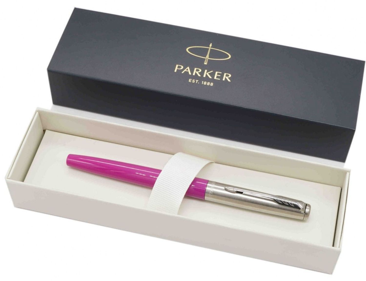 Pióro wieczne Parker Jotter różowe CT 2096860. Różowe pióro.  Pióro Wygodne, eleganckie i gotowe do pisania. Idealne na prezent. Tanie pióro parker..jpg